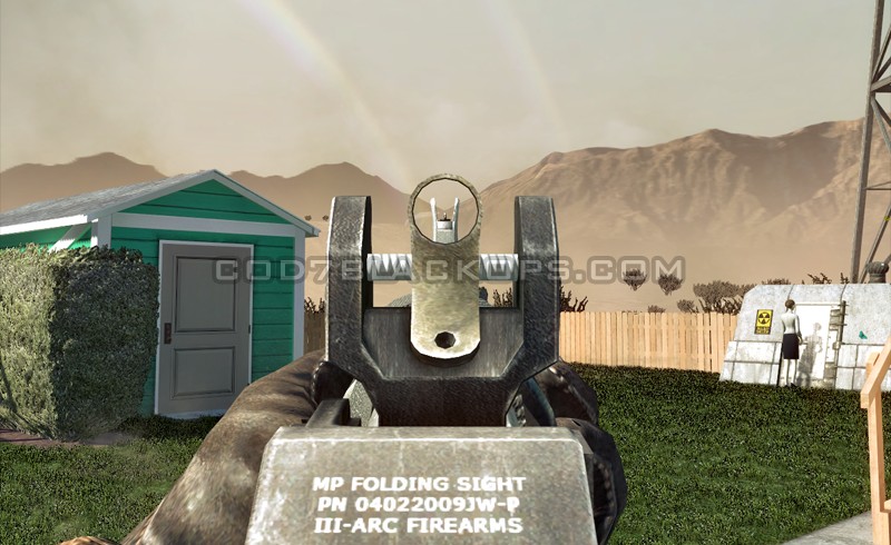 black ops commando iron sights